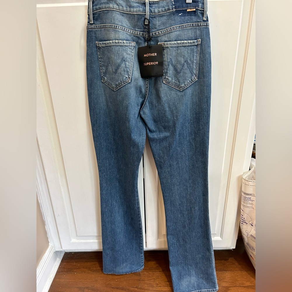 MOTHER SKINNY HIGH WAISTED JEANS